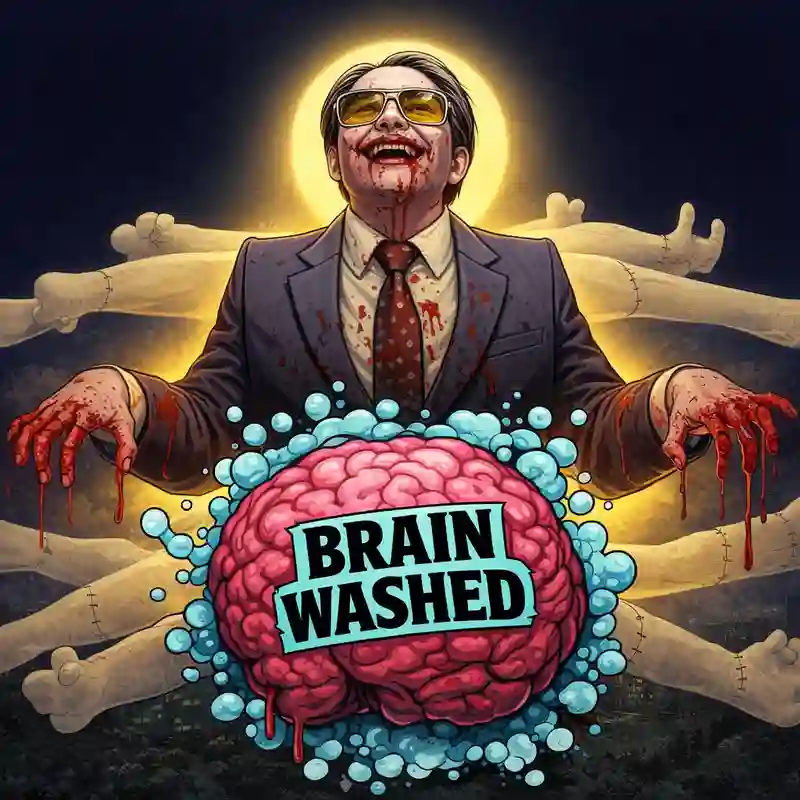 Brainwashed online slot game interface